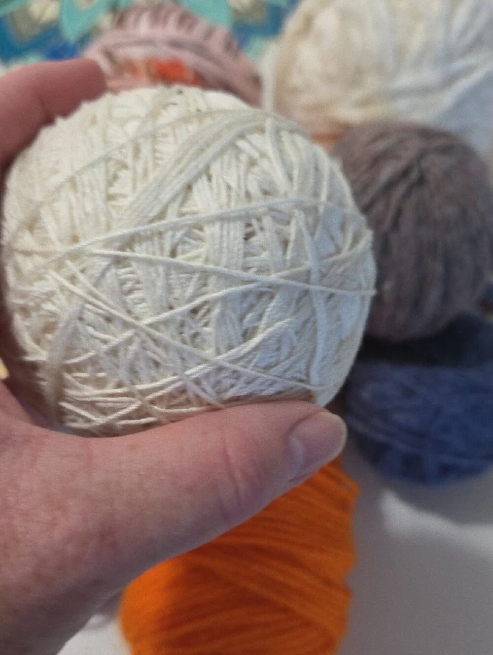 12 Assorted Multicolor Yarn Balls